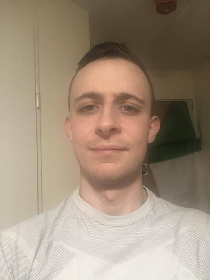 Michael Quinn from Tipperary who is stuck in England for Christmas. 