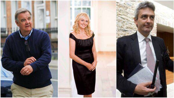 RTÉ presenters Bryan Dobson, Miriam O'Callaghan, David McCullagh;  the State broadcaster received 247 complaints from the public after the broadcasters failed to observe social distancing at a retirement event last month.