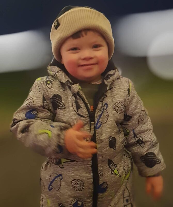 Ollie Whoriskey, from Donegal, has Down syndrome but has received no therapy from the early intervention team in Letterkenny since the pandemic started.