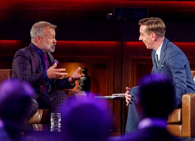 Graham Norton and Ryan Tubridy meet for a chat