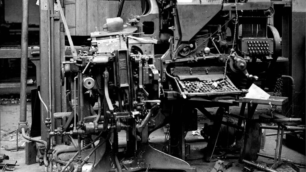Christmas Eve, 1920: Armed men attack Examiner offices - Vimarsana News