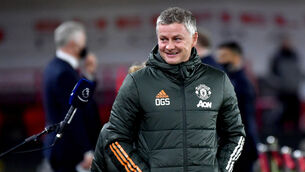 <p>Ole Gunnar Solskjaer’s Manchester United are riding high after a strong run of results (Rui Vieira/PA)</p>