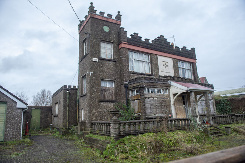Castlegreina House on the Boreenmanna Road in Cork where the body of Frankie Dunne was discovered. File Picture: Dan Linehan
                    