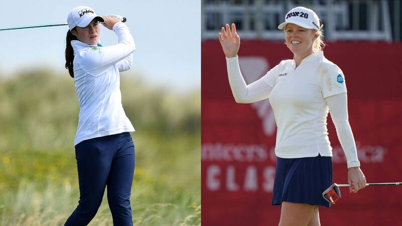 Leona Maguire and Stephanie Meadow: Lessons in excellence, no matter who’s paying attention. Leona Maguire and Stephanie Meadow: Lessons in excellence, no matter who’s paying attention.