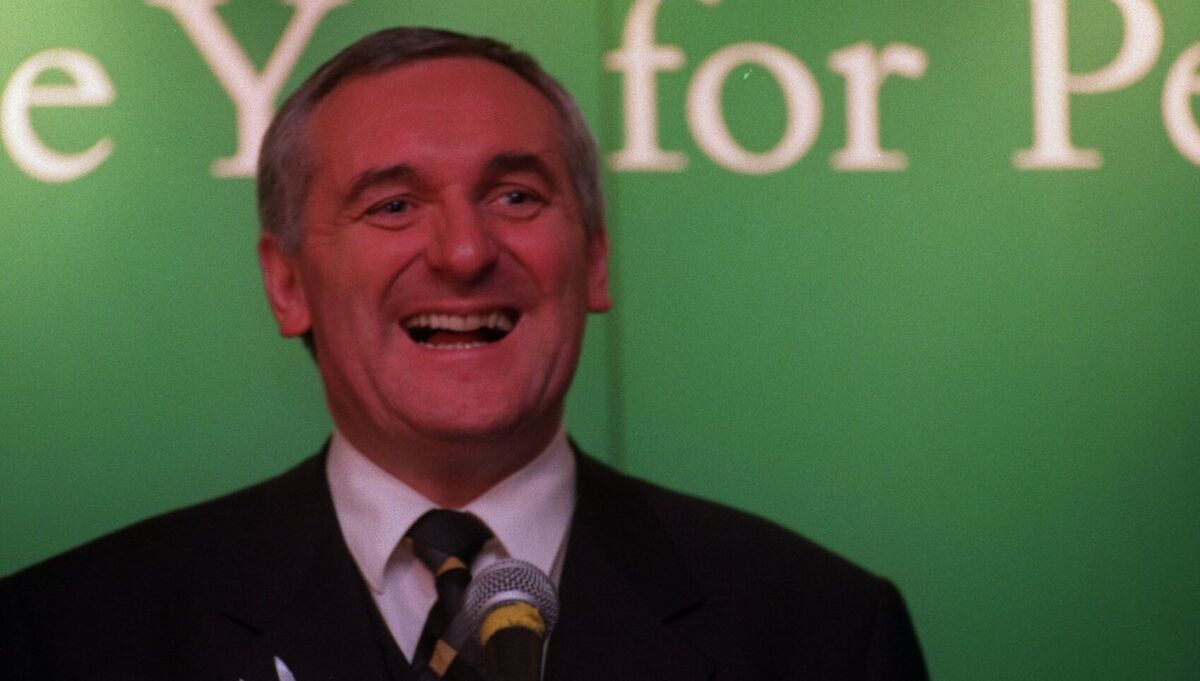 Former Taoiseach Bertie Ahern. Picture: Des Barry Former Taoiseach Bertie Ahern. Picture: Des Barry