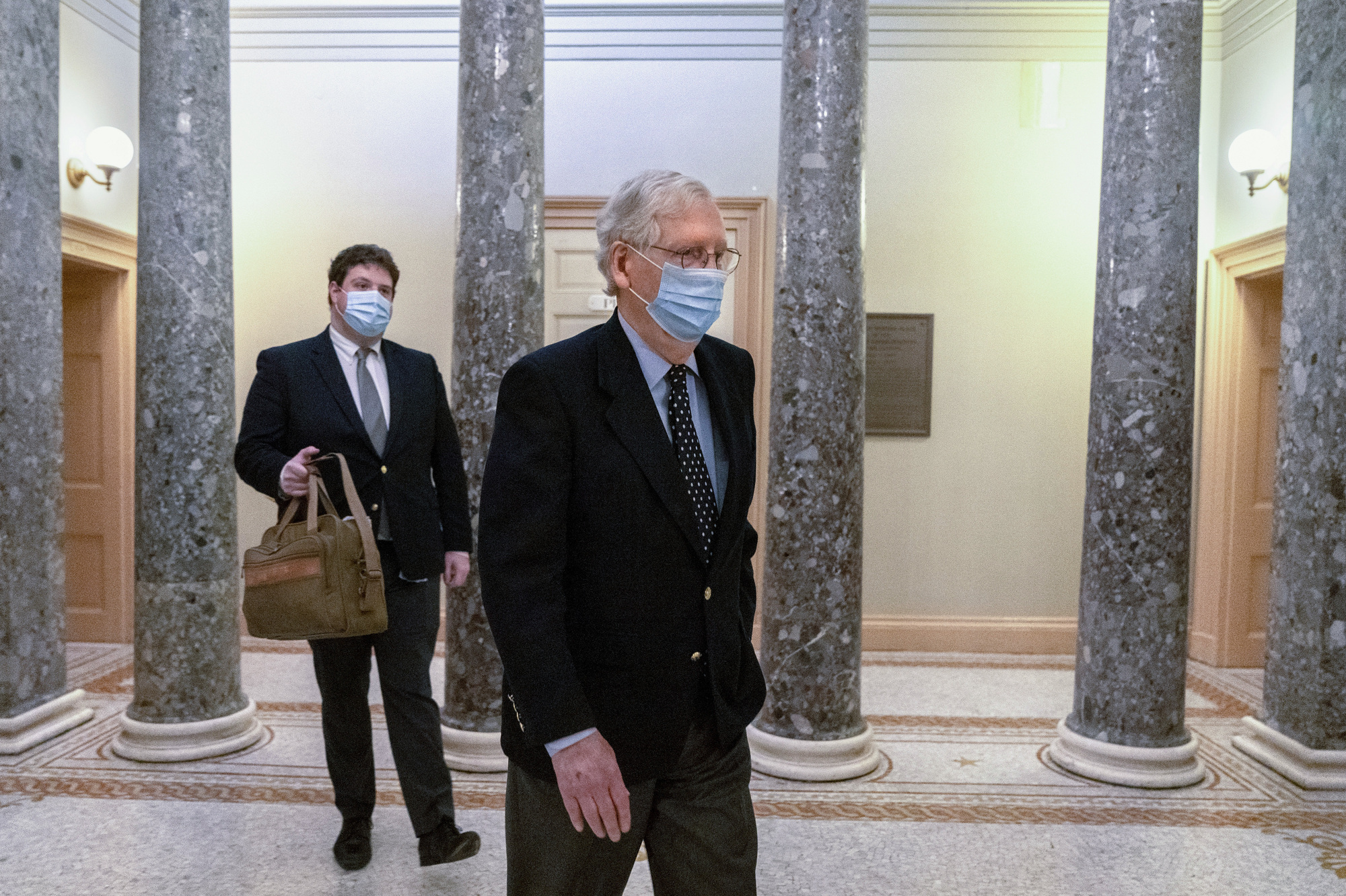 Trump’s higher relief cheques stall in Senate as Republicans block vote