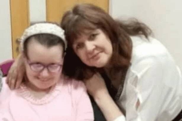 Sally Crowley with her daughter Jessica.