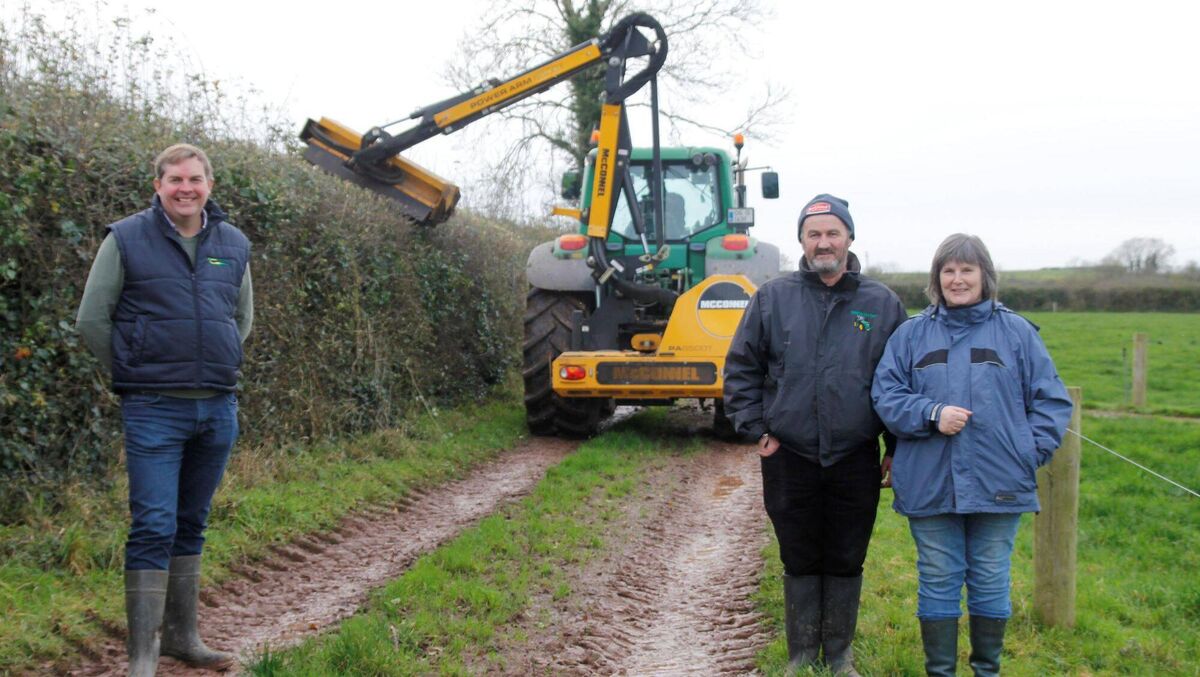  Joint winners of the Teagasc Hedge Cutting Competition for 2019: Liam Herlihy, Kingsland, Bruree, Co Limerick and Tony Mullins, Ballybeg, Mitchelstown, Co Cork. 