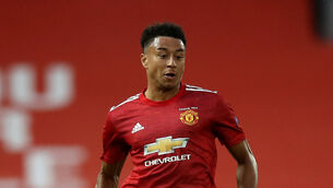 <p>Jesse Lingard has struggled for playing time recently (Martin Rickett/PA)</p>