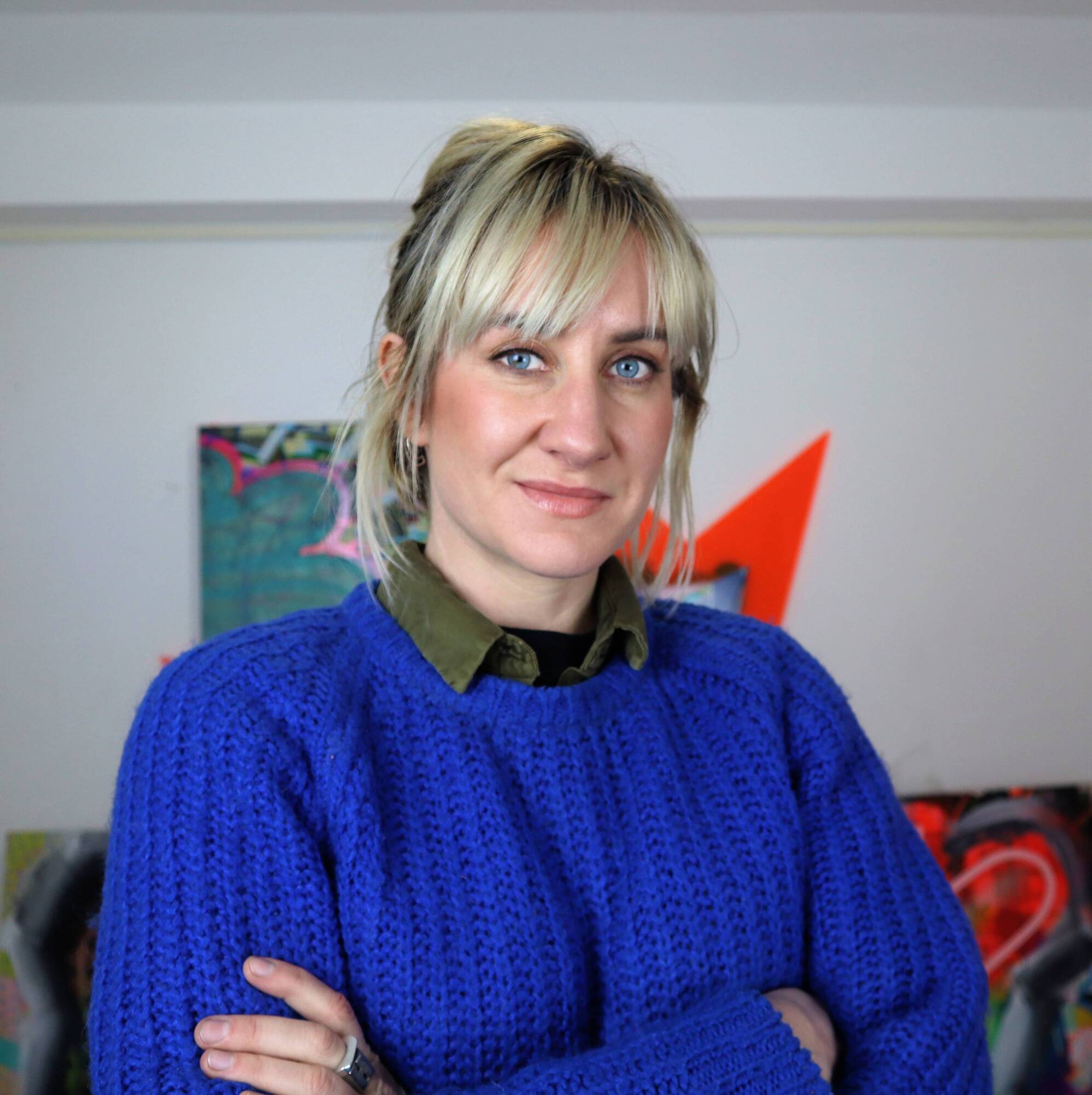 Visual artist Leah Hewson found several ways to get around the pandemic and show her art
