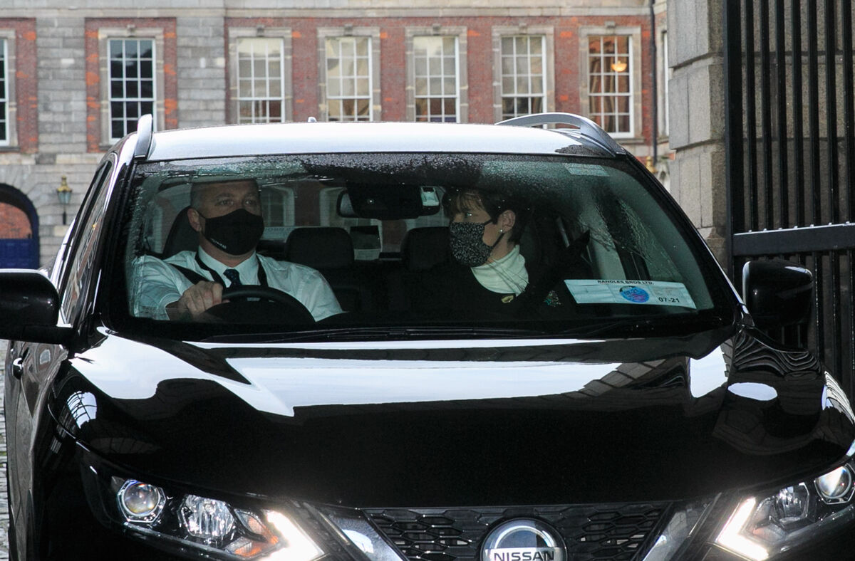 Minister for Education Norma Foley TD following a cabinet meeting at Dublin Castle Dublin. Picture: Gareth Chaney/Collins Minister for Education Norma Foley TD following a cabinet meeting at Dublin Castle Dublin. Picture: Gareth Chaney/Collins