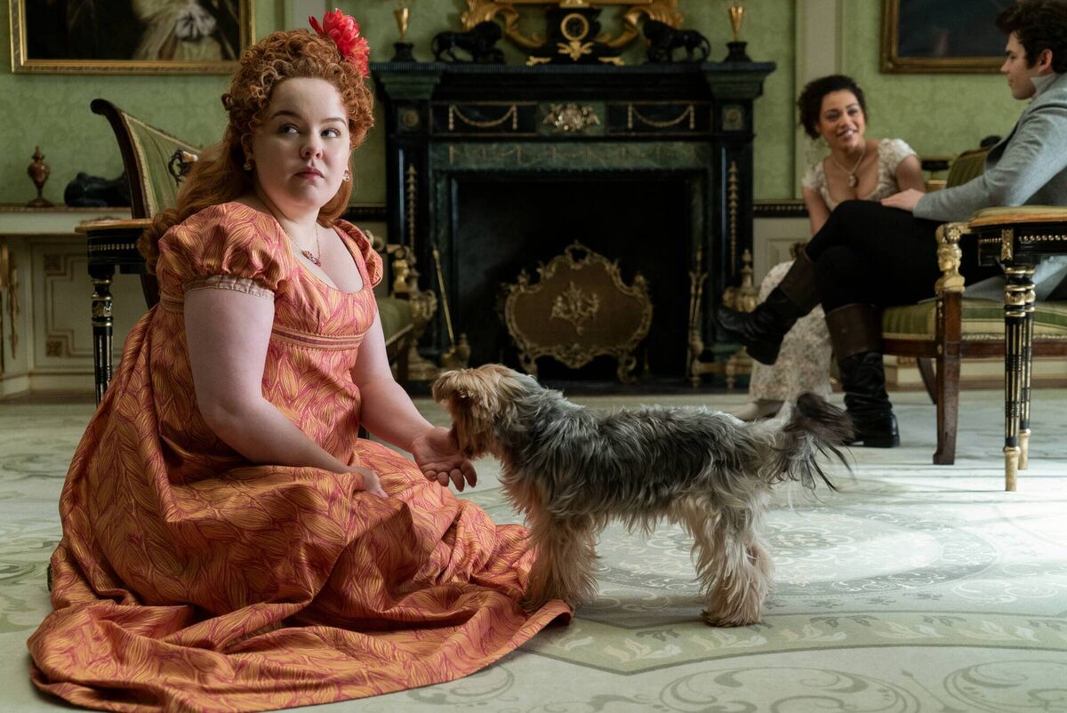 Nicola Coughlan as Penelope Featherton in Bridgerton. Nicola Coughlan as Penelope Featherton in Bridgerton.