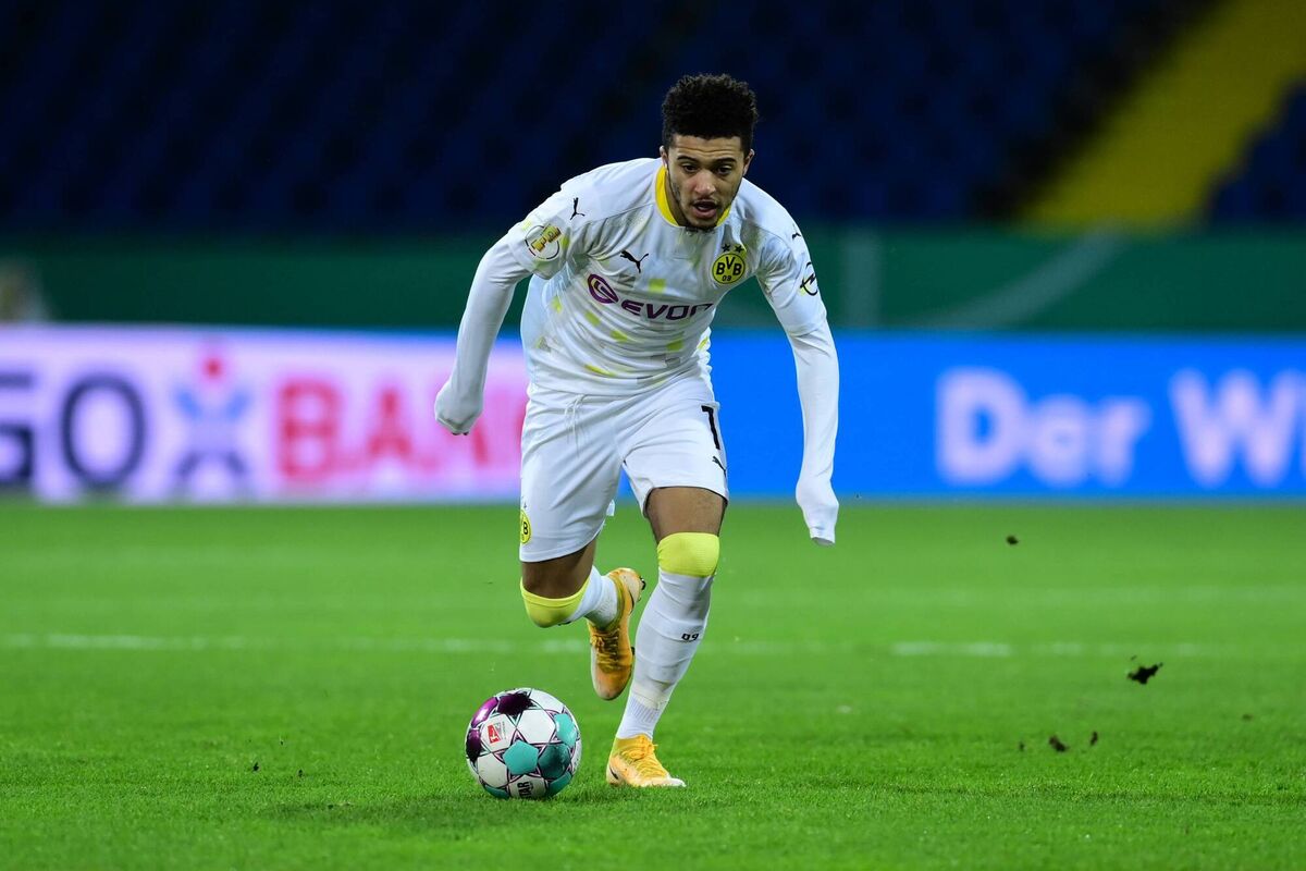 Jadon Sancho: could United rekindle their interest in the Borussia Dortmund star in the transfer window? 	Picture: Oliver Hardt/Getty Images
                    
