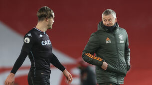 Ole Gunnar Solskjaer was delighted with Manchester United’s win over Aston Villa (Carl Recine/PA)