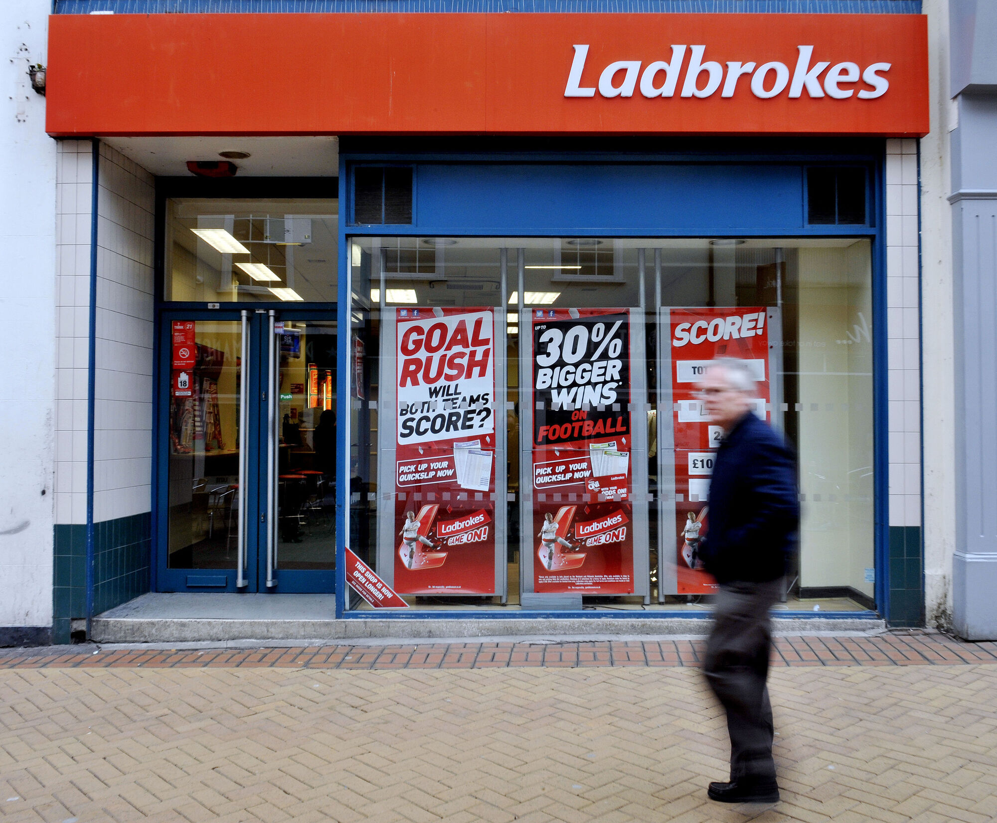 Ladbrokes owner says €9bn offer by casino MGM undervalues its business; Paddy Power shares surge     