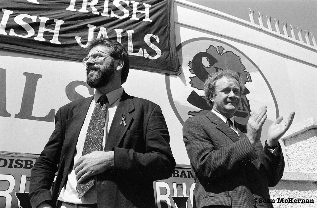 Gerry Adams and Martin McGuinness