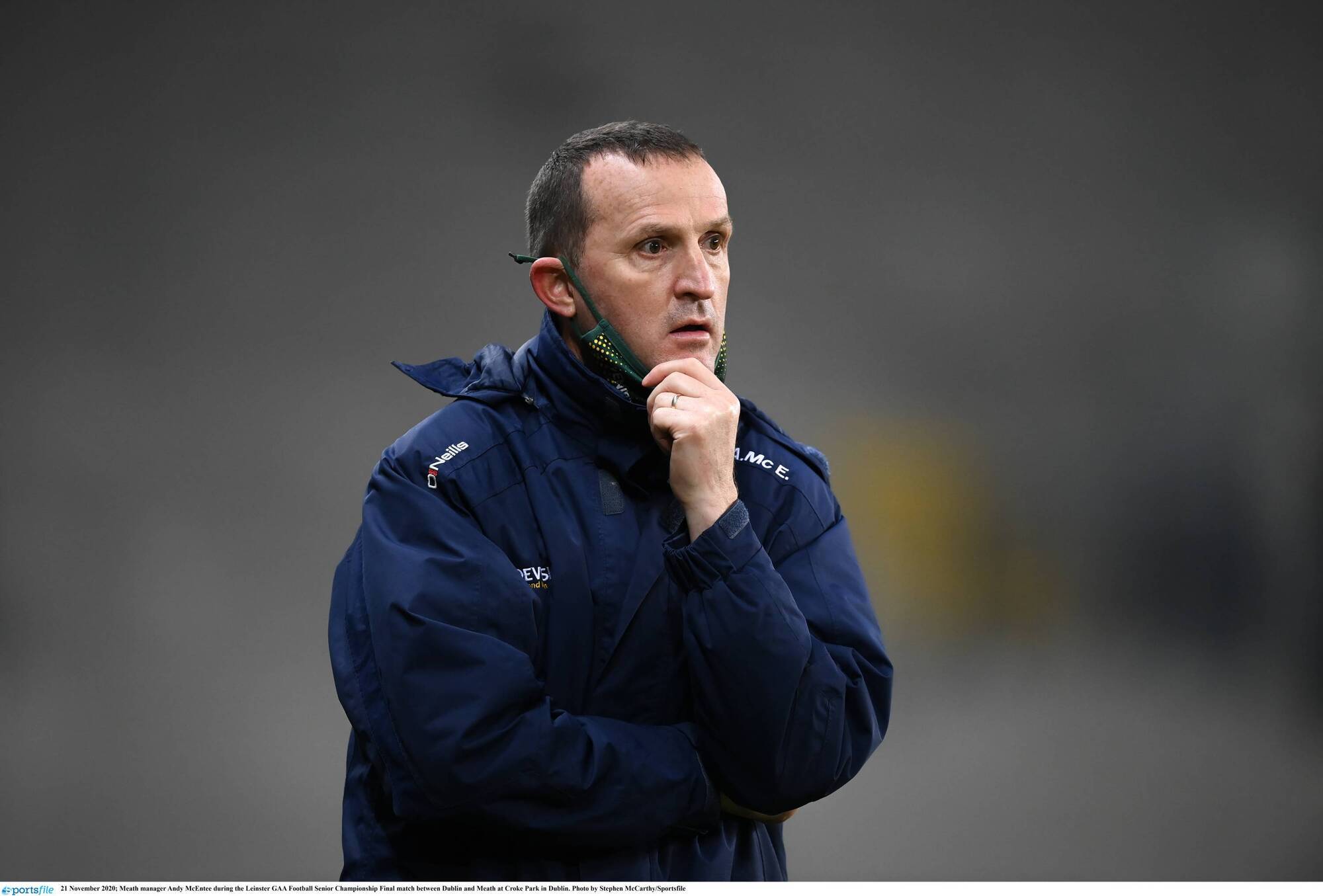 Meath manager Andy McEntee claims 'high-profile' teams broke lockdown training ban 