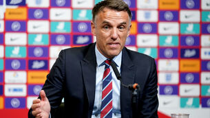 <p>Phil Neville has been linked with the now vacant Inter Miami manager’s job. Picture: John Walton/PA</p>