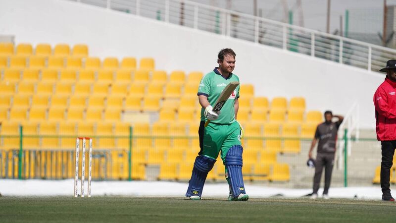 Century from Paul Stirling not enough as Ireland lose opener in UAE