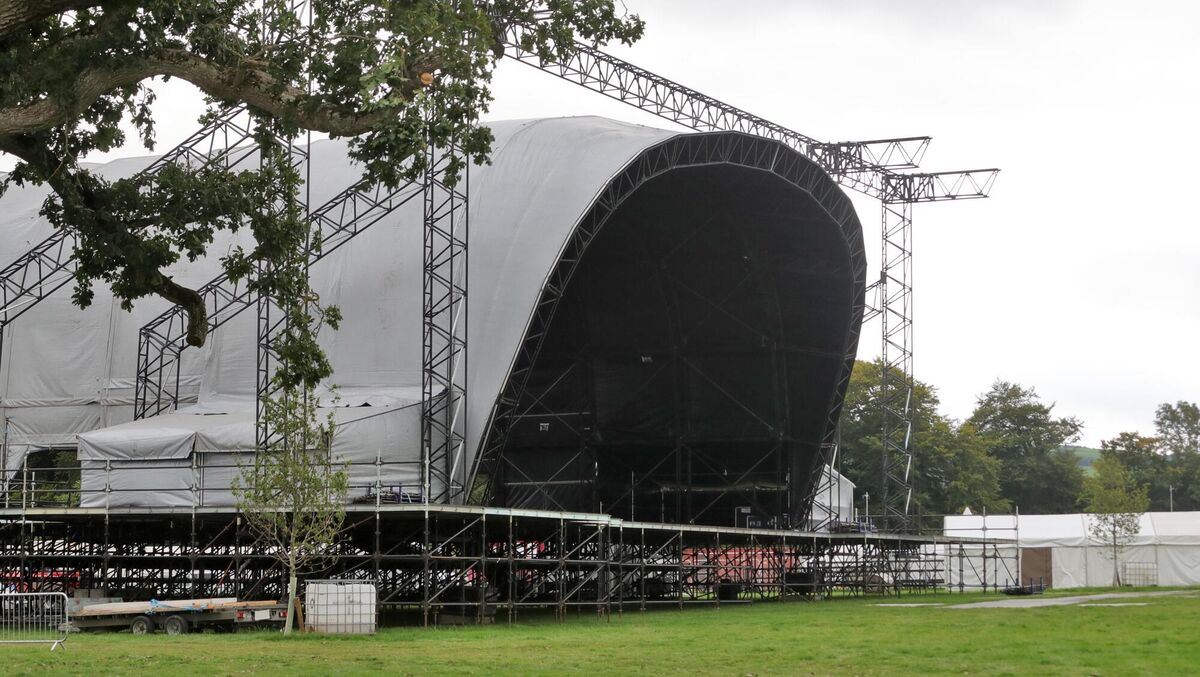 The main stage of Electric Picnic in 2018. Picture: Colin Keegan, Collins Dublin.