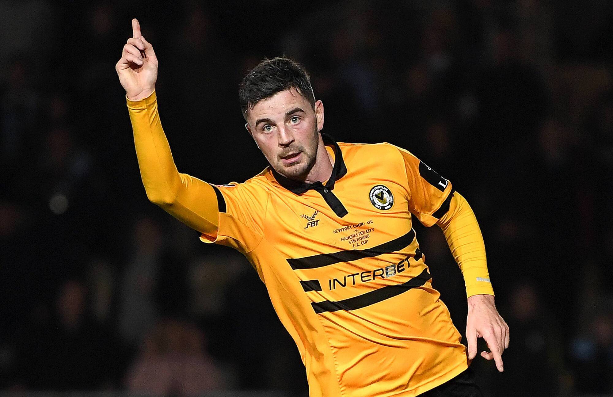 Carlow's Pádraig Amond takes a shot at FA Cup history
