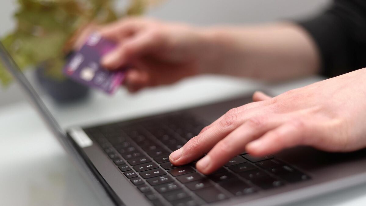 A third of shopping was carried out online in December