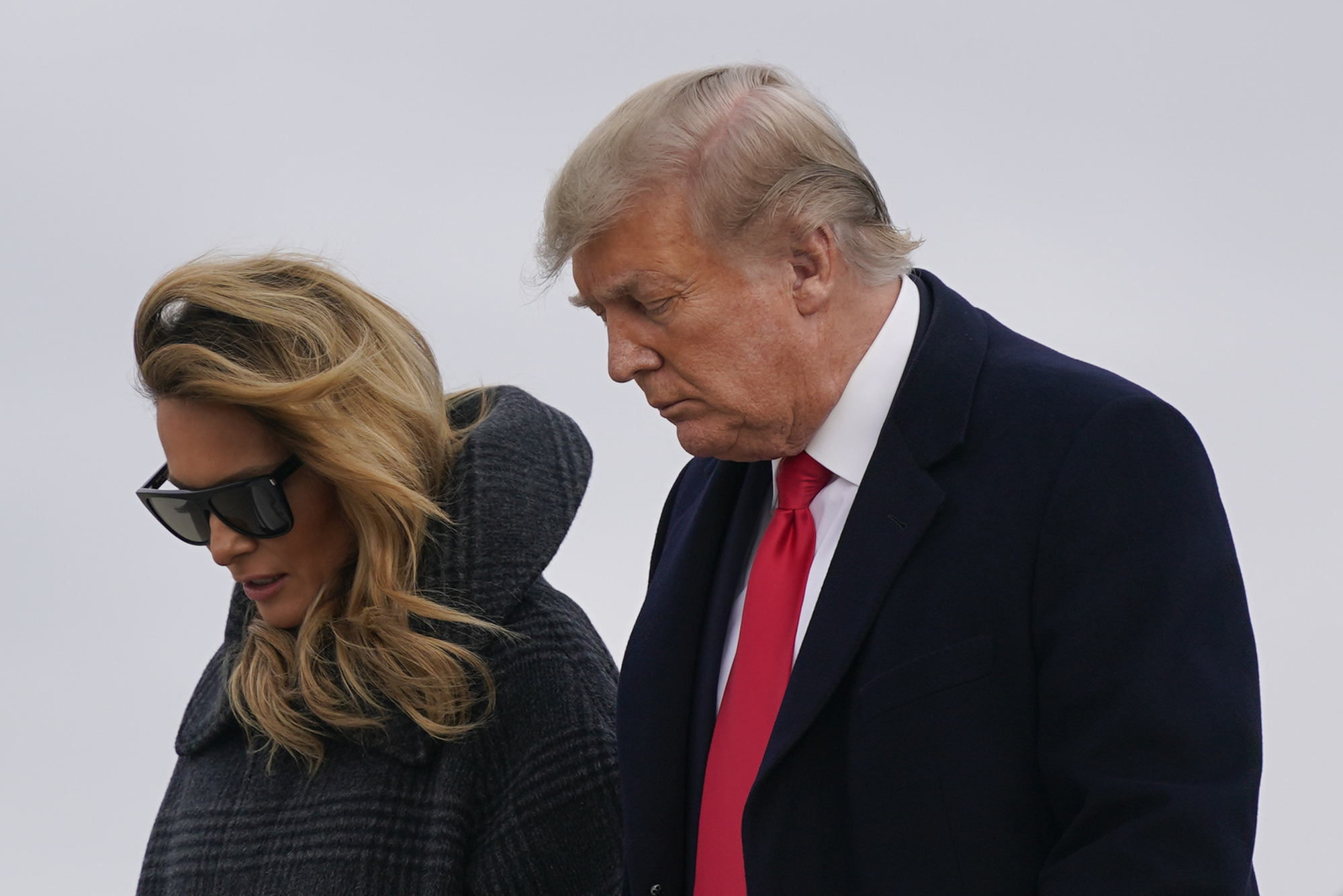 Melania Trump condemns Capitol violence but hits out at ‘false accusations’