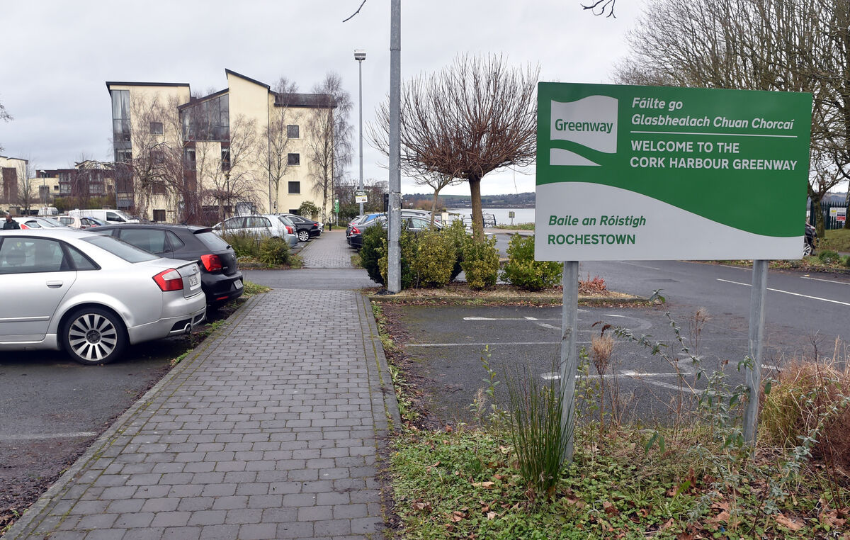 the route between Harty's Quay and Passage West has become an outlet for thousands of walkers, joggers and cyclists in the 5km vicinity. Picture: Eddie O'Hare