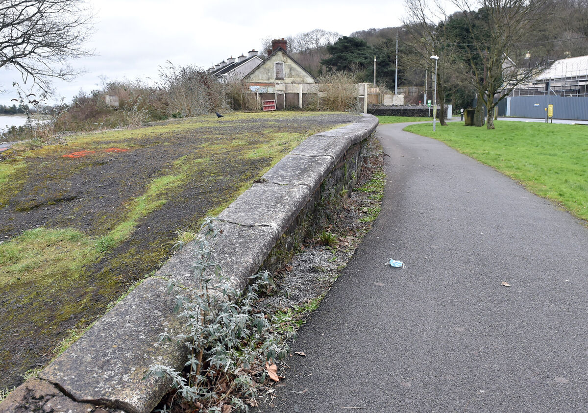 The old railway platform at Rochestown on  the greenway, near Harty's Quay Picture: Eddie O'Hare