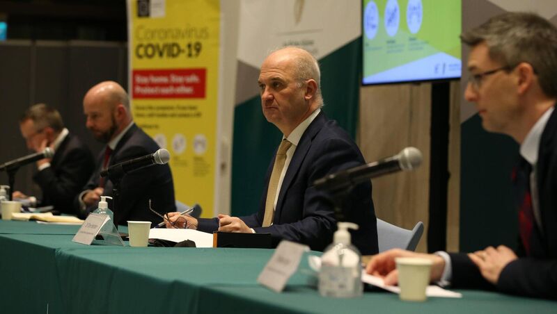 Health authorities confirmed the Covid-19 cases this evening. Picture: Stephen Collins/Collins Photos Health authorities confirmed the Covid-19 cases this evening. Picture: Stephen Collins/Collins Photos