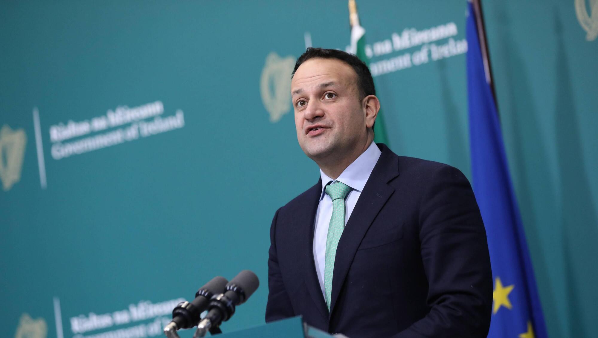 Mr Varadkar said the situation in hospitals was going to be "very difficult" for the next few weeks due to the high case numbers. Picture: Julien Behal