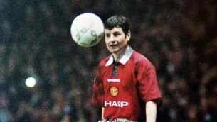 <p>Denis Irwin of Manchester United</p>
