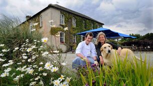 <p>A file photo of Katarina Runske and her son Nico with Junior at Grove House, Schull, Co Cork. Picture: Denis Scannell</p>