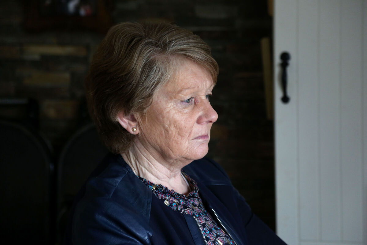 Catherine Corless watching the live feed of the report into the Mother and Baby Homes at her home. Photograph: Ray Ryan Catherine Corless watching the live feed of the report into the Mother and Baby Homes at her home. Photograph: Ray Ryan