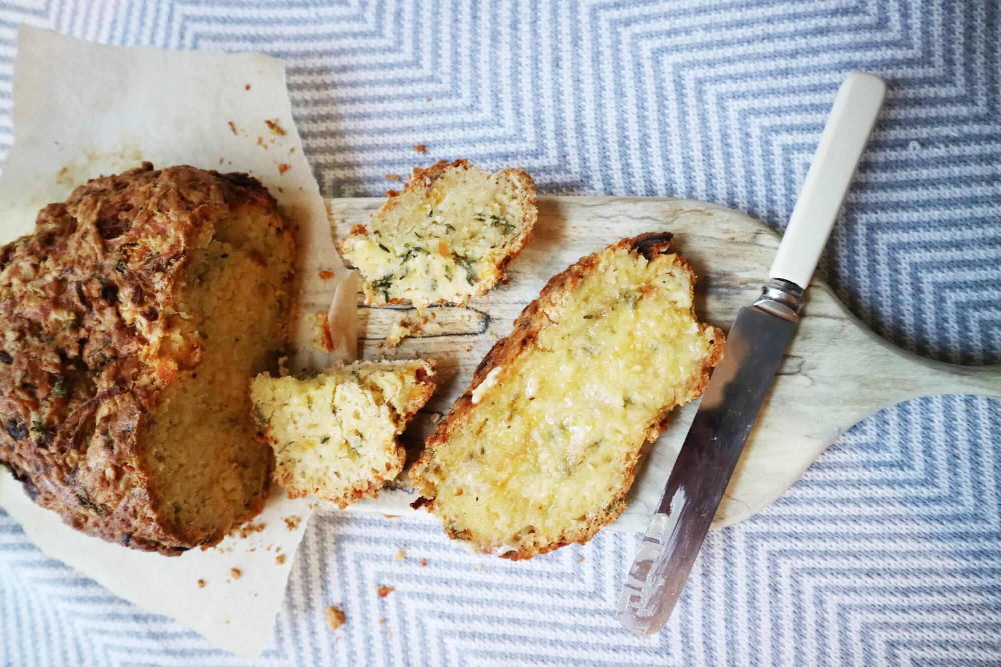 Currabinny Cooks: An easy parsnip, thyme & cheddar bread