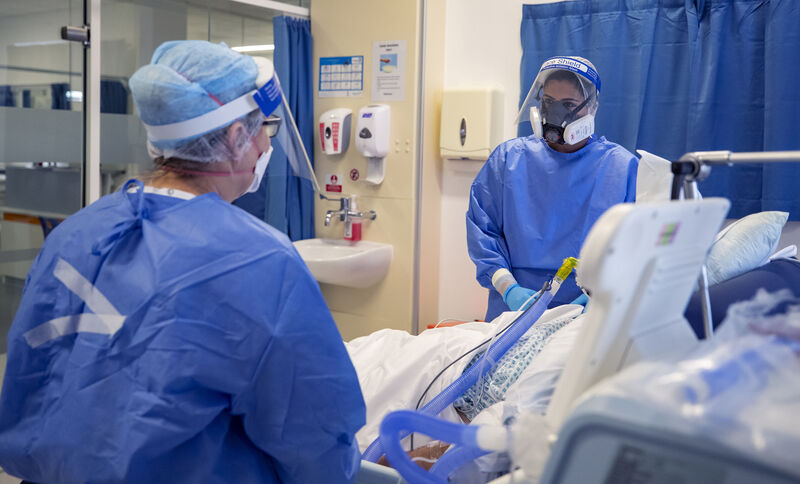 Ireland was predicted to have 750 Covid-19 patients in ICU by the end of March.