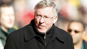 <p>Alex Ferguson admits he is glad he retired when he did due to Liverpool’s “phenomenal” form (Peter Byrne/PA)</p>
