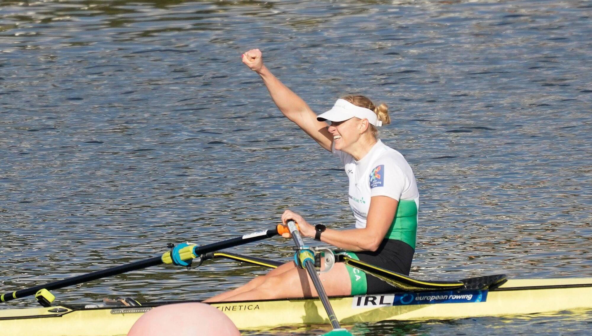 Two-time world rowing champion Sanita Pušpure won the latest Cork Person of the Year award. File picture.