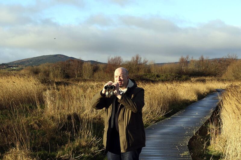 Niall Hatch: 'We are in the middle of our annual garden bird survey and we have never had so much interest. We won't know how many people have taken part until it comes to an end in February.' Picture: Garry O'Neill
