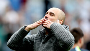 <p>Pep Guardiola has enjoyed some outstanding moments in his managerial career (Nick Potts/PA)</p>