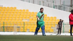 <p>Ireland batsman and vice-captain Paul Stirling scored an unbeaten century in the first ODI against UAE</p>