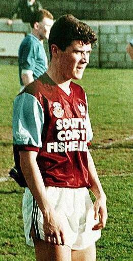 PLUNKETT Roy Keane pictured in his Cobh Ramblers days.