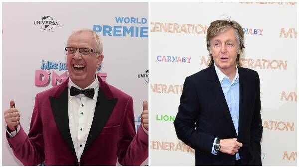  Rory Cowan and Paul McCartney. 