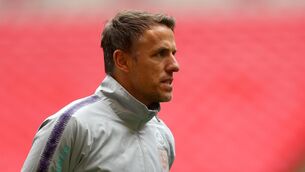 <p>Phil Neville is stepping down after just under three years as England boss (Steven Paston/PA).</p>
