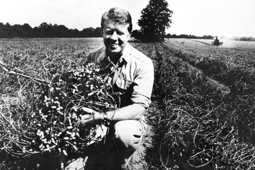 America's peanut farmer president Jimmy Carter.