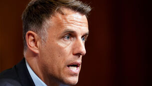 <p>Phil Neville (pictured) is linking up with David Beckham at Inter Miami (John Walton/PA)</p>