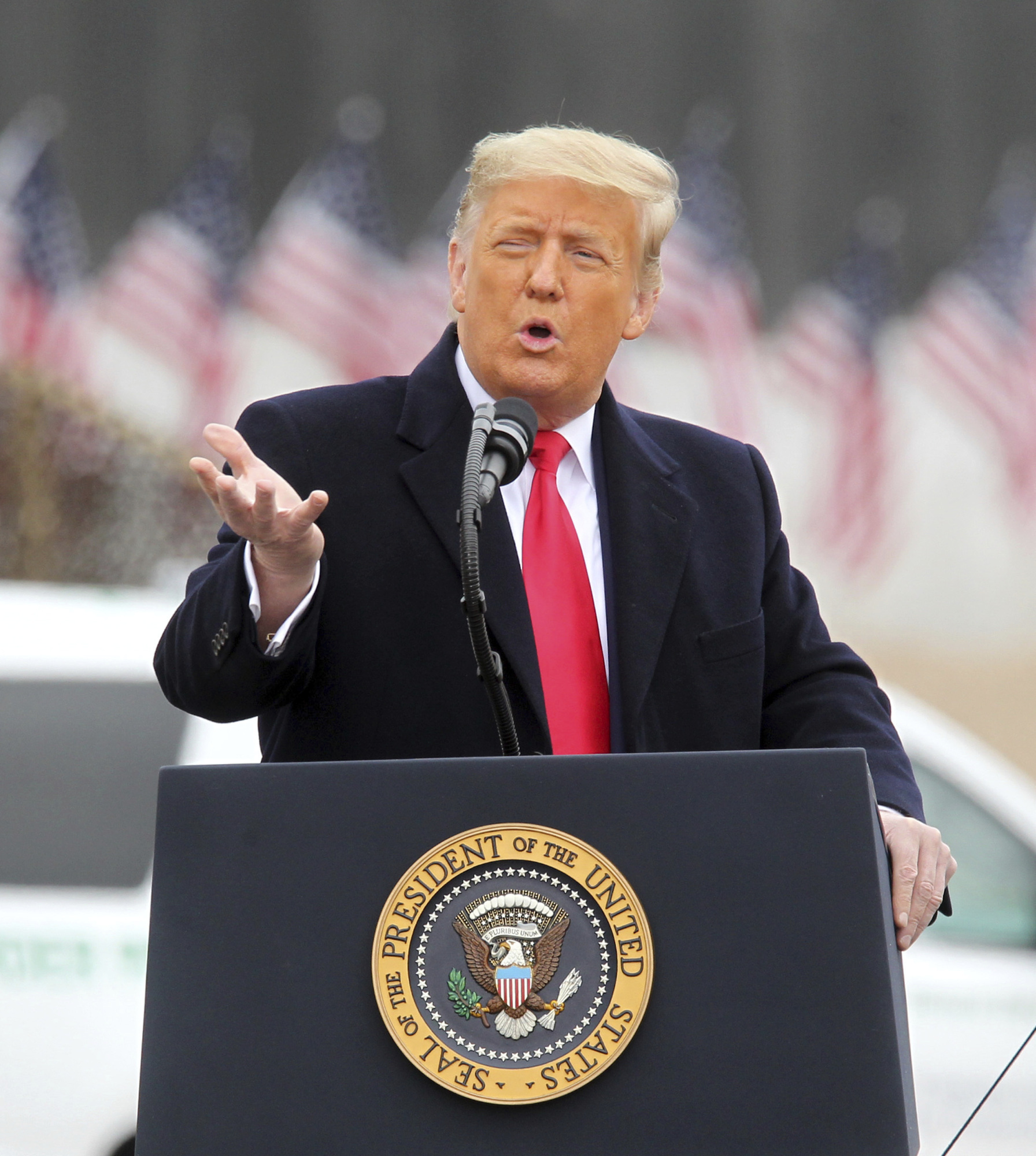 What fictional president could trump Trump?