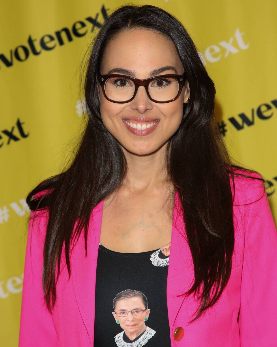 Meena Harris followed in her mother and aunt's footsteps in studying law. Picture: Paul Archuleta/Getty Images Meena Harris followed in her mother and aunt's footsteps in studying law. Picture: Paul Archuleta/Getty Images