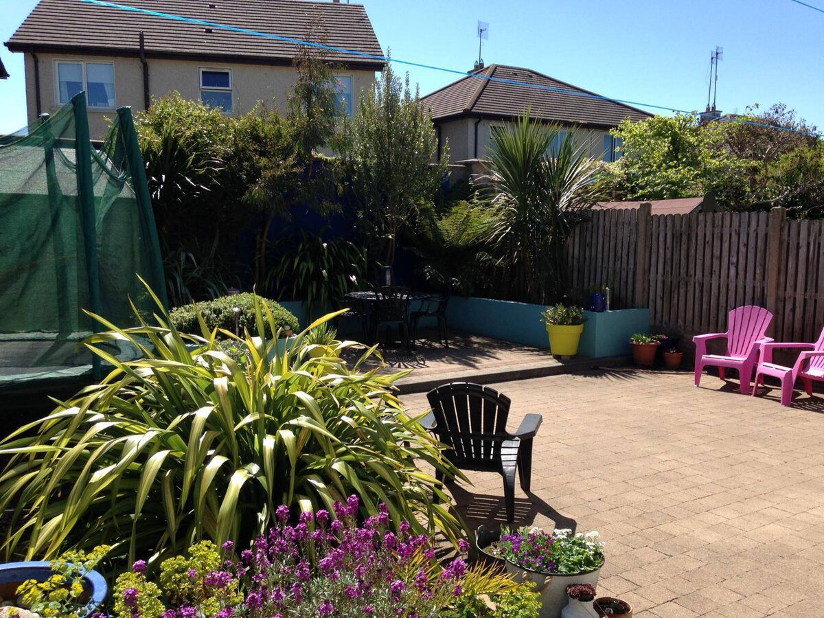 Back garden of Ballycarnane Drive, Tramore Back garden of Ballycarnane Drive, Tramore