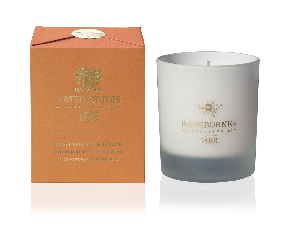  Botanical Bee Collection's Sweet Orange and Blooms contains fragrances to aid relaxation (€36 from www.interiosity.ie).
